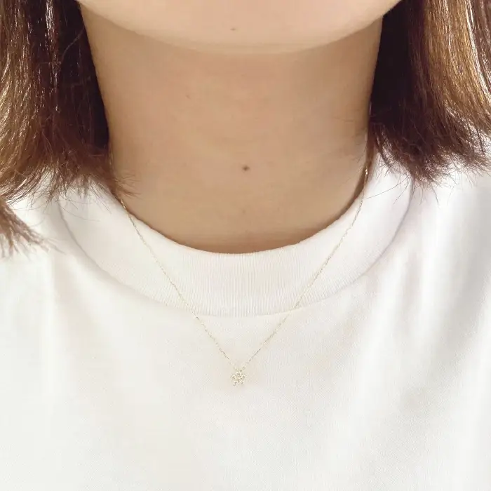 K18ダイヤモンドネックレス(NYG-20) SWAK012
