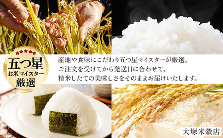  【3回定期便】夢しずく白米 10kg (5kg×2)