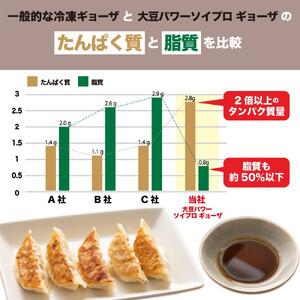 大豆パワー ソイプロギョーザ 90個(30個入×3袋)