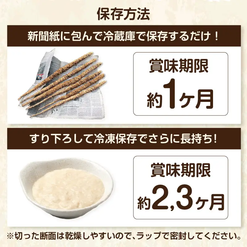 常滑ハッピー自然薯　約1kg