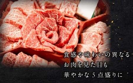 【遅れてごめんね 父の日（6月23日～28日お届け）】飛騨牛 花盛 焼肉食べ比べセット 500g（5点盛り）約3人前【22-46fo】