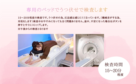 グランソール奈良 無痛MRI乳がん検査 1名様分／ 検診 婦人科検診 検査 乳がん 無痛 MRI 母の日 敬老の日 ギフト プレゼント 奈良県 宇陀市 ふるさと納税