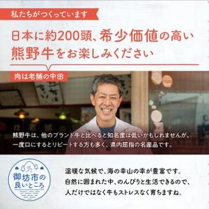 【0145-1】和歌山県産特産高級和牛「熊野牛」しゃぶしゃぶ用　肩ロース又はリブロース600g(自家牧場で育てました)