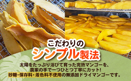 ママチチマンゴーファームの無添加ドライマンゴー（約60g×2セット）- ポストイン配送  産地直送 ドライフルーツ ギフト 沖縄マンゴー 沖縄県 八重瀬町