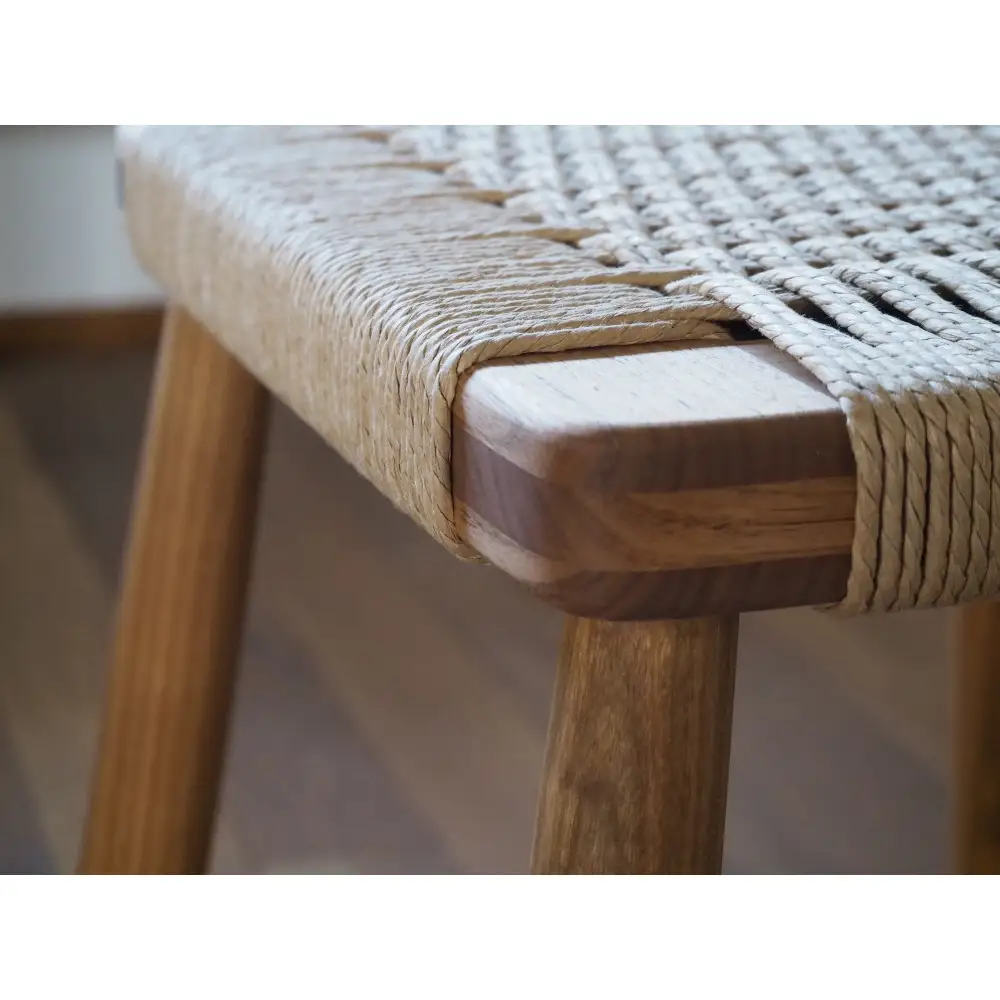 ペーパーコードスツール 1脚 スタッキング可 国産材【UMEBACHI FURNITURE】