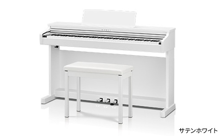KAWAI 電子ピアノ CX202 イス（高さ固定）・ヘッドホン付き　【設置作業付き】 【配送不可：沖縄・離島】 カワイ ピアノ 静岡 浜松市 サテンホワイト