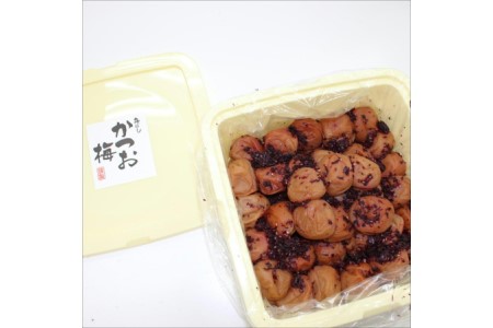 【0459-2】紀州南高梅 かつお梅(塩分8%) 10kg（和歌山県産）