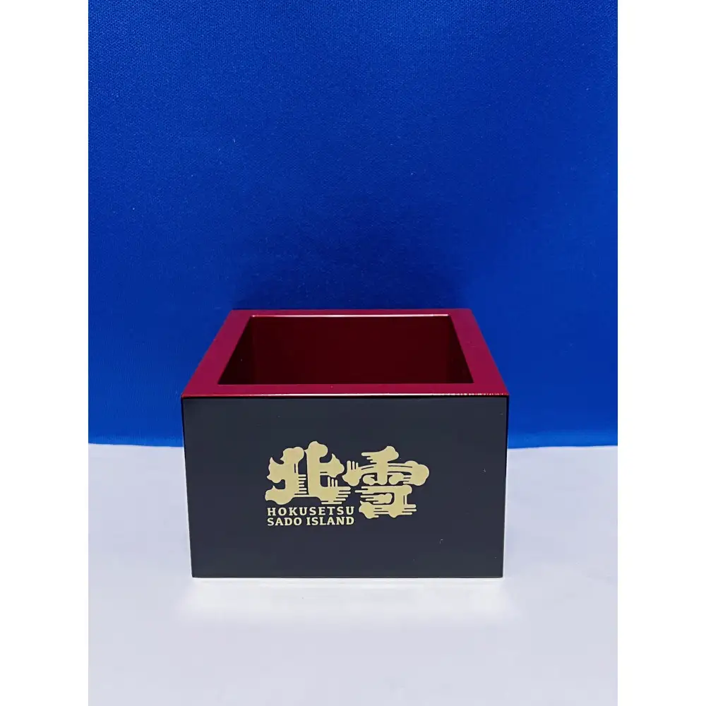 【限定酒】ほくせつ美水月　純米吟醸原酒720ml1本と塗り枡セット