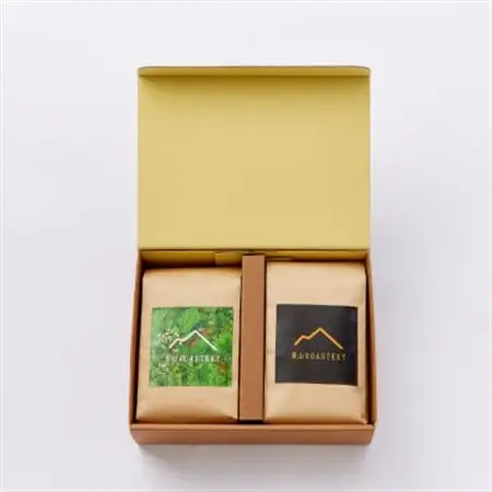 【豆:2種計400g】自家焙煎コーヒー豆(200g×2)　里山ROASTERYお楽しみセット【1695709】