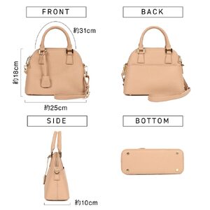 ボストン ショルダーバッグ ホワイト MURA｜バッグ