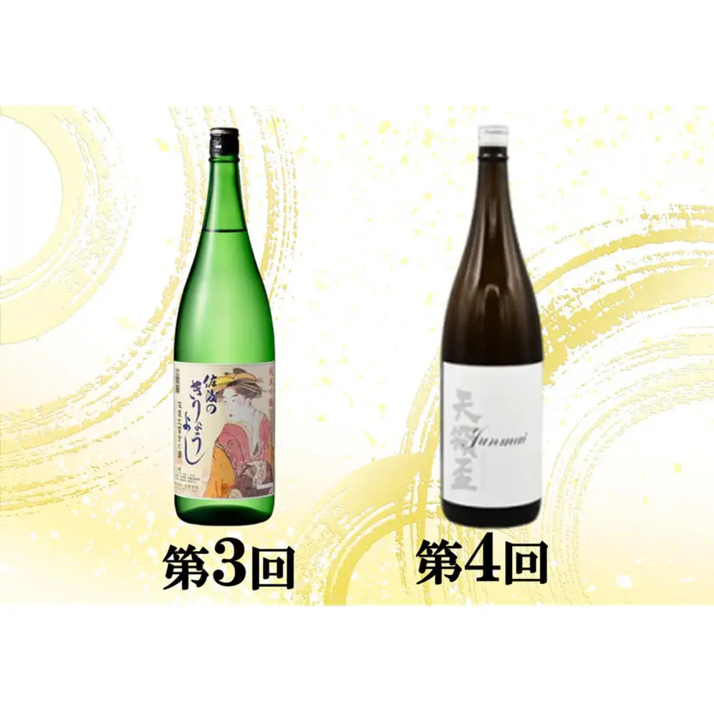 【定期便】佐渡の酒６カ月連続お届けA