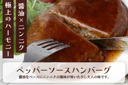 レンチン ハンバーグ ≪トマトソース・ペッパーソース≫ 合計10個 067-0707