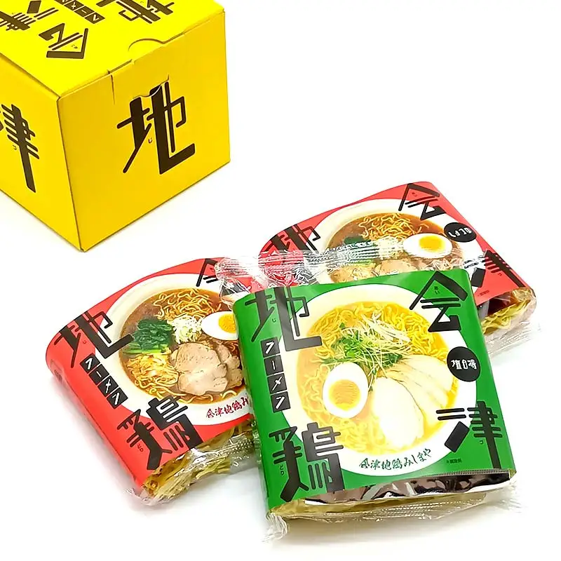 会津地鶏ラーメン3個セット  FAG-0014