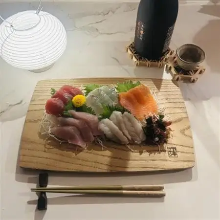 緩やかカーブの木製まな板【キハダ】 計1枚 日本製【1717790】