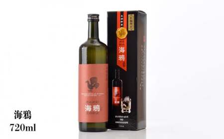 海鴉 720ml（25度）《壱岐市》【壱岐の華】[JAD010] 焼酎 壱岐焼酎 むぎ焼酎 麦焼酎 本格焼酎 熟成 お酒 地酒 ギフト 贈答 プレゼント 8千円[JAD010]