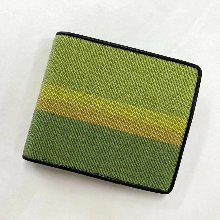 ウージ染め二つ折り財布（AI016）