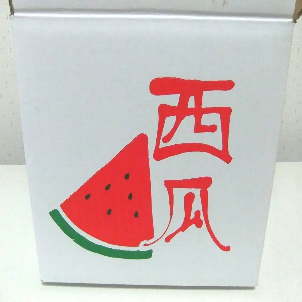 大玉すいか（祭りばやし）１個　0030-2624