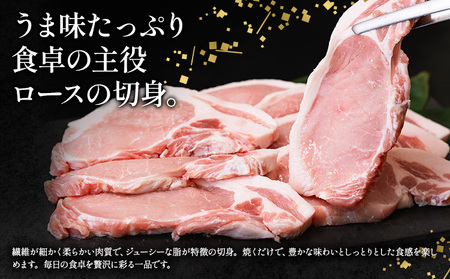 ローズポーク ロース切身 600g きらいち結城店《90日以内に出荷予定(土日祝除く)》豚肉薄切 国産豚 