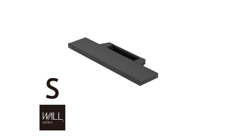 WALL V3SW対応 サウンドバー棚板 Sサイズ テレビスタンドオプション 幅60cm 無段階調節 東京都 大田区 ブラック