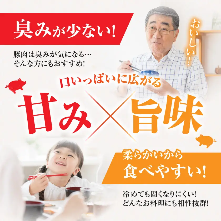 「宮崎SPF豚」バラ・ローススライス1.8kgセット_14-K9-001_(都城市) 宮崎県産豚 バラスライス ローススライス SPF豚 サスティナブルな飼料 エコフィード