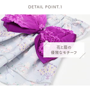 サンドレス浴衣 ピンク 花扇  浴衣風 祭り 和風 夏 花柄 ドッグウェア 【ココアトワ(cocoAtoi)】 Ｓ