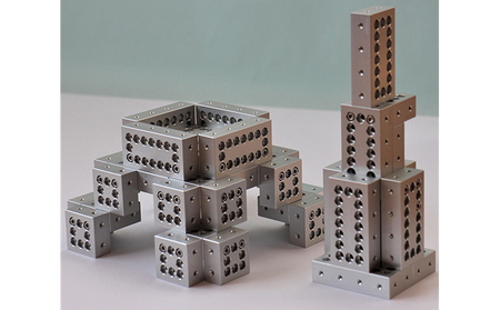 町工場職人がつくるアルミ製ブロック【タワーモデル組立てセット】