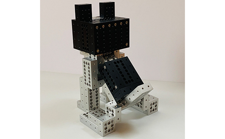 町工場職人がつくるアルミ製ブロック【ドッグモデル組立てセット】