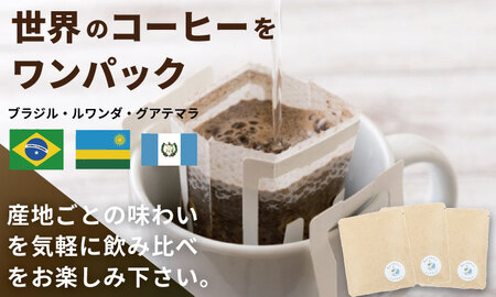 飲み比べ 自家焙煎コーヒー豆 各80g 2種 （粉）＆ドリップパック ３パック コーヒー A090-031