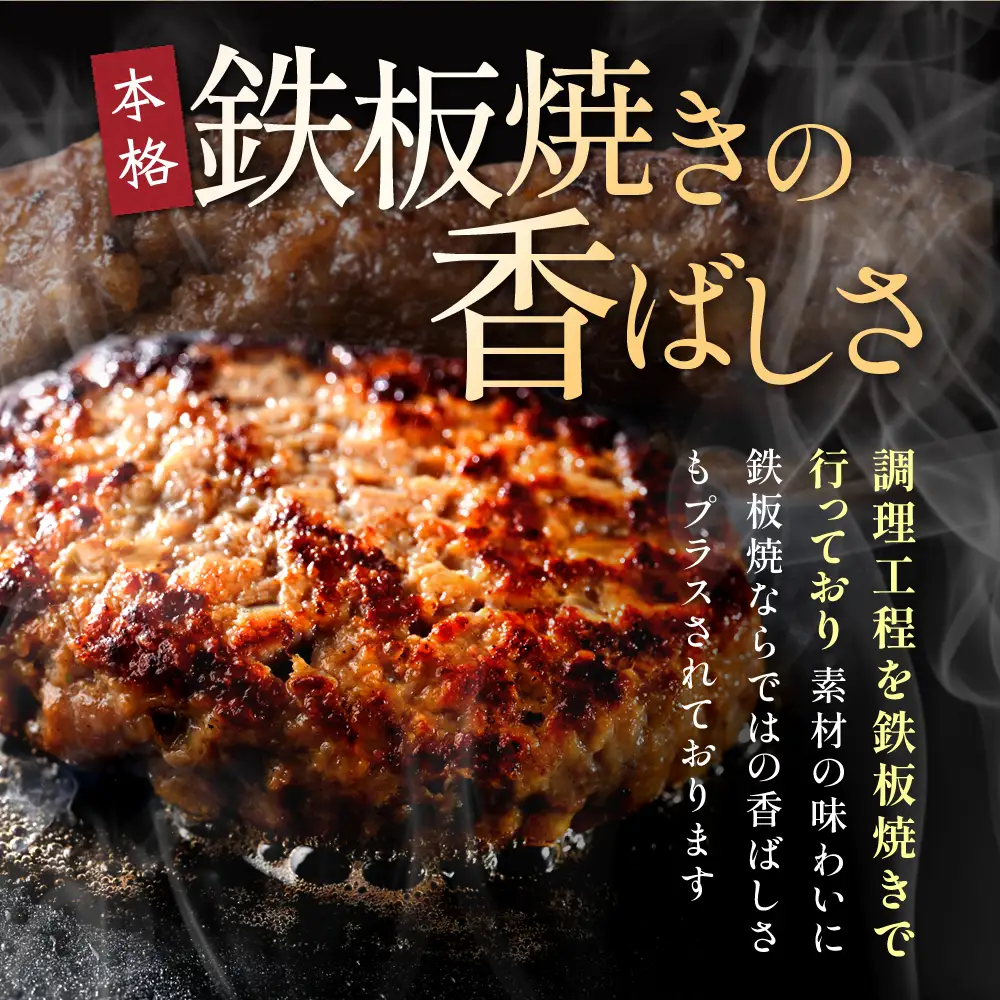  北海道 別海町産 別海牛入り合挽ハンバーグ（80g×12個）×2箱【NB002JB00】