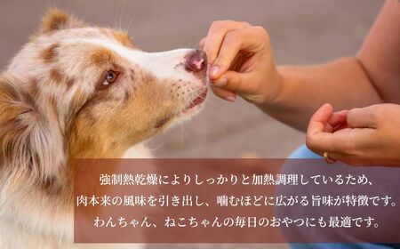犬猫用 石川県産 完全無添加 鹿 ジャーキーL (50g) ×3袋 ペット フード おやつ