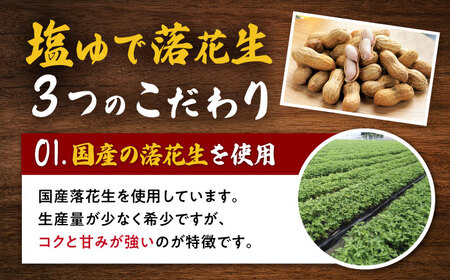 【ふるなび限定】落花生 2種食べ比べセット 計600g（茹で150g×2袋・味付け150×2袋）/ ゆでぴー 落花生 国産 ピーナッツ ナッツ おつまみ おやつ / 大村市 浦川豆店　FN-Limited-SP[ACZR017 ]