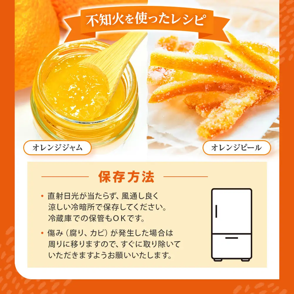 不知火(しらぬい) オレンジ みかん 訳あり 2kg サイズ混合