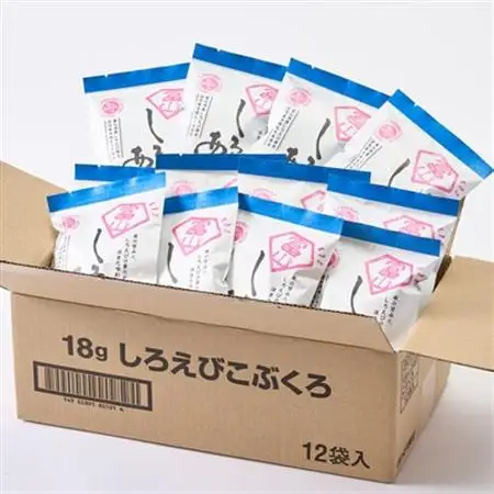 【富山湾産】しろえびあられ　こぶくろシリーズ　18g×24袋【1681346】