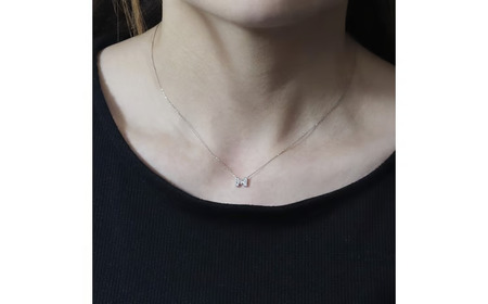 プラチナ 0.15ct H字ネックレス 山梨県 甲斐市 BQ-191 