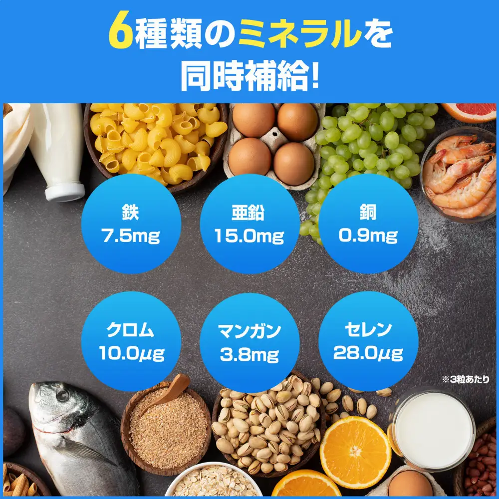 ハルクファクター マルチビタミン マルチミネラル 90粒 22種 サプリ  国産 亜鉛 マカ 乳酸菌 エナジー 特許 栄養機能食品