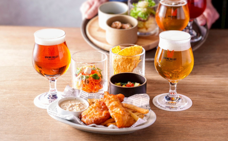 SVB東京で使える「金券10,000円分+代官山店舗で醸造されたHalfサイズのビール　1杯付き」【226004】