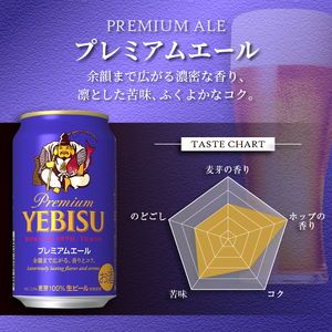 T0110-1010　【定期便10回】エビス・エビスプレミアムエール 飲み比べ 350ml×各6本 合計12本