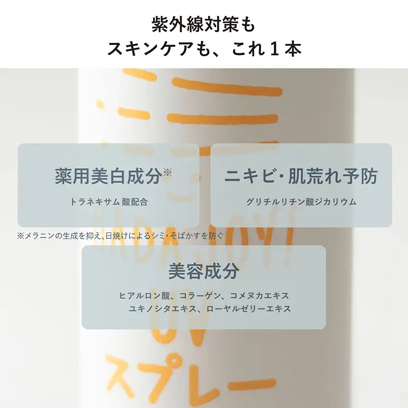 HADAJOY 日焼け止めスプレー 130ml 1本