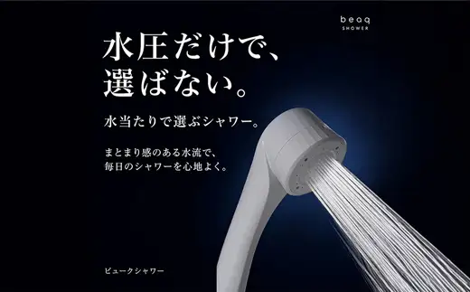 【27008】 ビューク シャワーヘッド 【 塩素低減カートリッジ付 | ミスト＋ストレート 】  日本製 ｜ ドリームバンク 公式