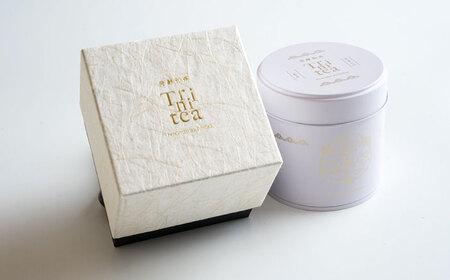 発酵和茶Trinitea 一番茶リーフタイプ 50g 和紙化粧箱入り / 紅茶 和紅茶 茶葉 ギフト プレゼント 白川町 / ヨリスグリ[AWBV005]