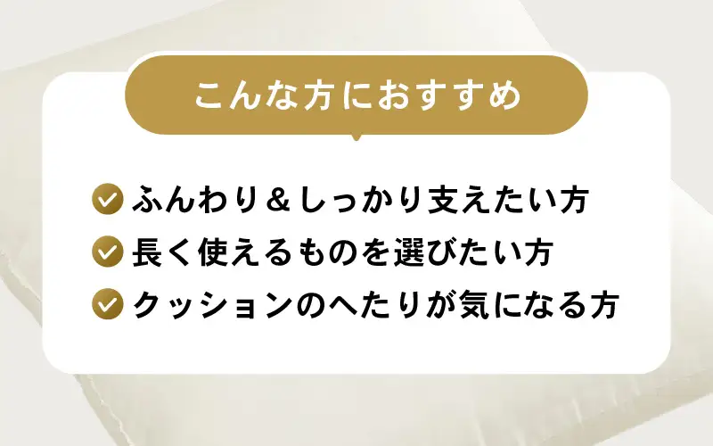 高反発！ふんわり柔め ヌードクッション 45cm角 クリスタ―綿（側キナリ）2個 [A-20426]