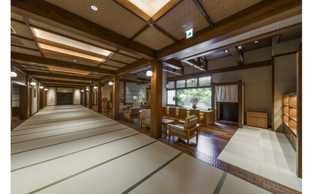 【いにしえの宿　佳雲（共立リゾート）】平休日1泊2食付 ペア宿泊券《本館檜内風呂付和洋室》