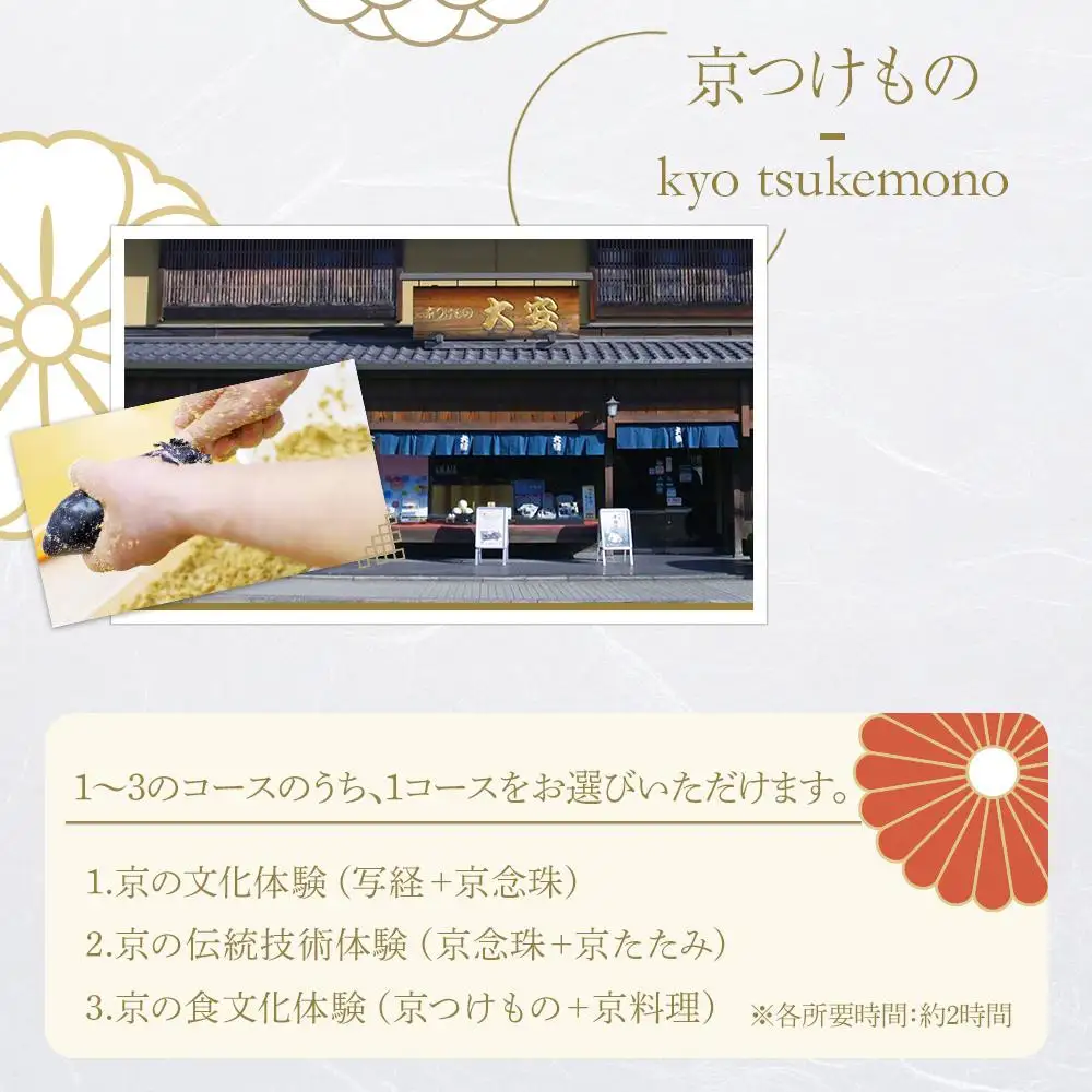 【シグネチャー京都】京都文化体験チケット(2名様分)｜京都 チケット 人気 おすすめ