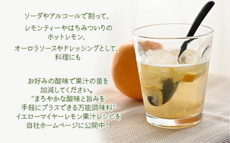 そのまんまのマイヤーレモン 果汁 100% 900ml 2本 無添加 岩国産 瀬戸内【神東ファーム】
