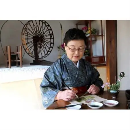 【夏　つゆ草】四季を彩る創作草もの盆栽(工芸品)～工房椿【配送不可地域：離島・北海道・沖縄県】【1599102】