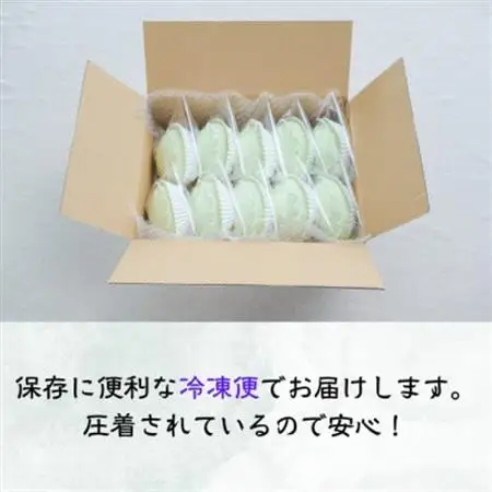 掛川お茶メロンパン10個入り　～掛川茶の香りを堪能できます～【配送不可地域：離島・北海道・沖縄県・四国・九州】【1671976】