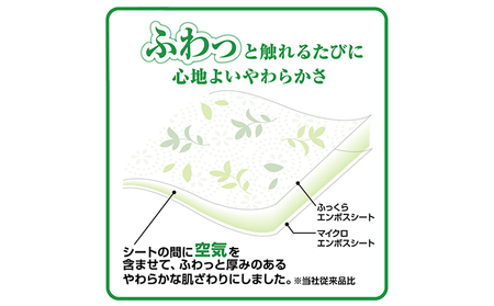 父の日ギフト トイレットペーパー エリエール トイレットティシュー リーフプリント 12ロール ダブル 6個 セット トイレ ペーパー 日用品 消耗品 静岡 静岡県 島田市