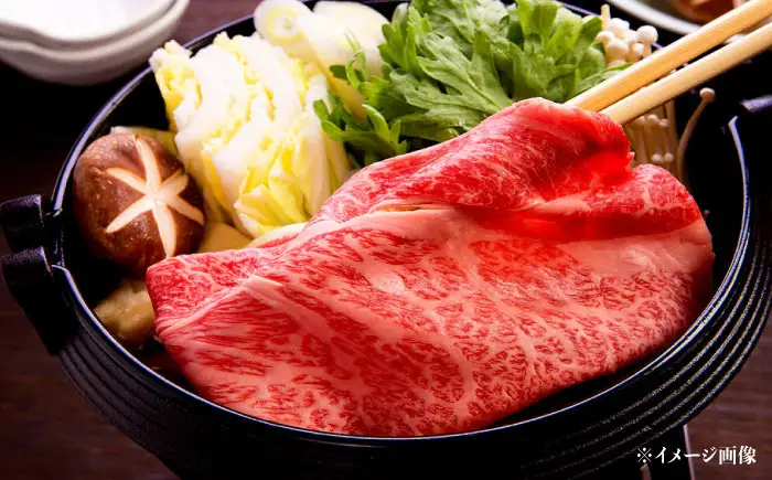 長崎和牛 肩ローススライス 1kg 《対馬市》【株式会社サイキ】 和牛 肩ロース スライス すき焼き しゃぶしゃぶ 鍋 牛肉 肉[WAX071]