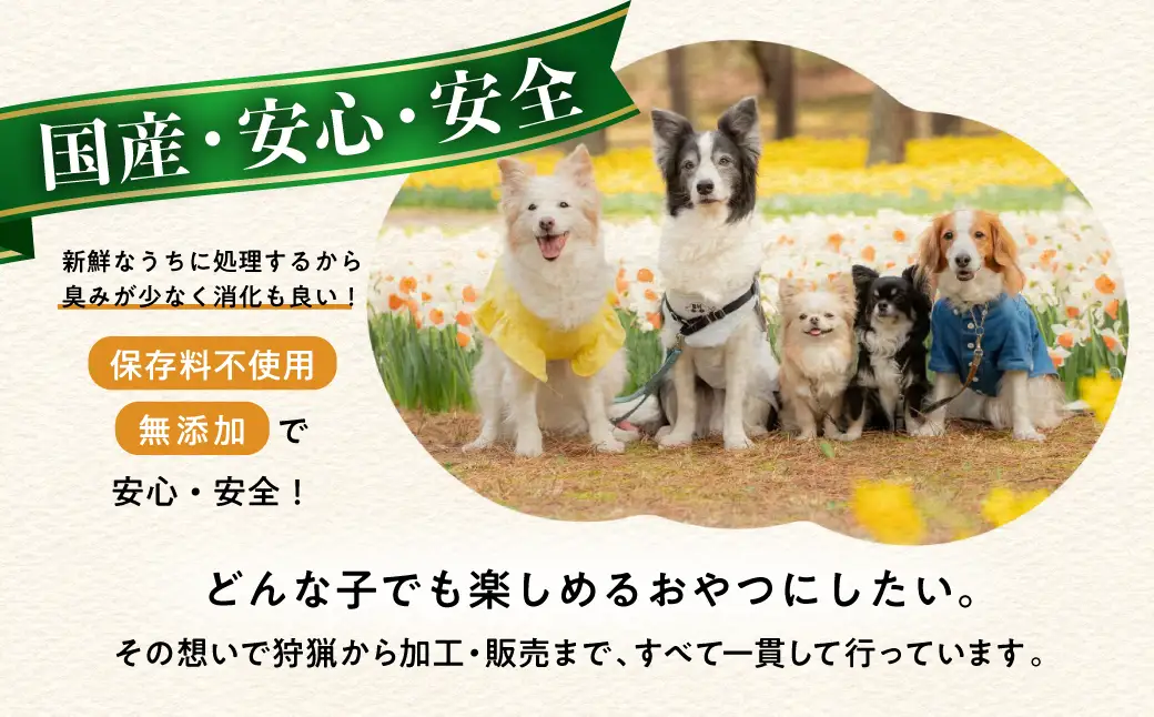 ごちそうペットフード イノシシ四肢骨 3袋 茹で冷凍 3袋（450ｇ以上） ジビエ ボーン 骨 ペット 犬 愛犬 ワンちゃん わんちゃん ごはん ご飯 いのしし イノシシ 猪 低カロリー たんぱく質 健康 ペット用品 エサ えさ おやつ