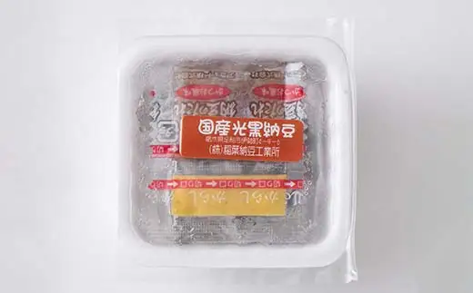 国産光黒大粒納豆ミニパック36個 納豆 発酵食品 大豆食品 ご飯のお供 納豆 加工品 食品 栃木県 足利市  F7Z-1824